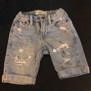 A&F kids shorts.